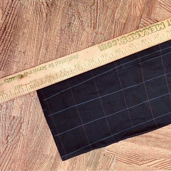 RAG & BONE The Simone High Rise Ankle Pant in
Navy Blue Check 6 - Picture 6 of 9